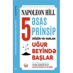 Kitab Qanun Nəşriyyatı Uğur beyində başlar 5 əsas prinsip, müəllif Napoleon Hill