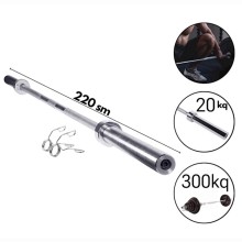 Qrif WS0101, xrom, gümüşü, 220х5 sm
