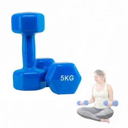 Гантели для аэробики 655334427, синий, 5 x 5 кг Гантели для аэробики 655334427, синий, 5 x 5 кг