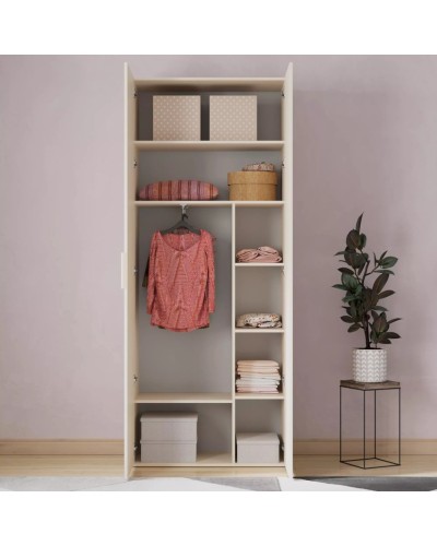 Şkaf Art Mebel Art-60-23, LDSP, krem, 50x60x210 sm