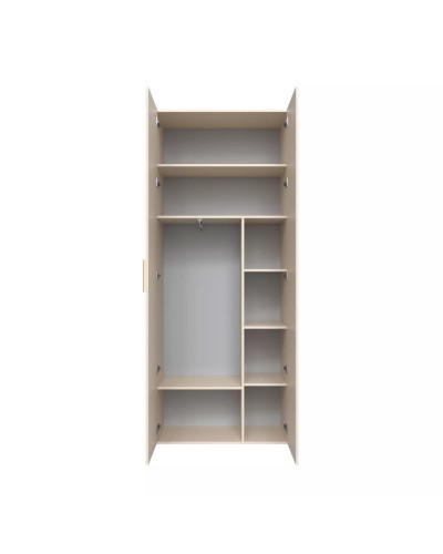 Şkaf Art Mebel Art-60-23, LDSP, krem, 50x60x210 sm