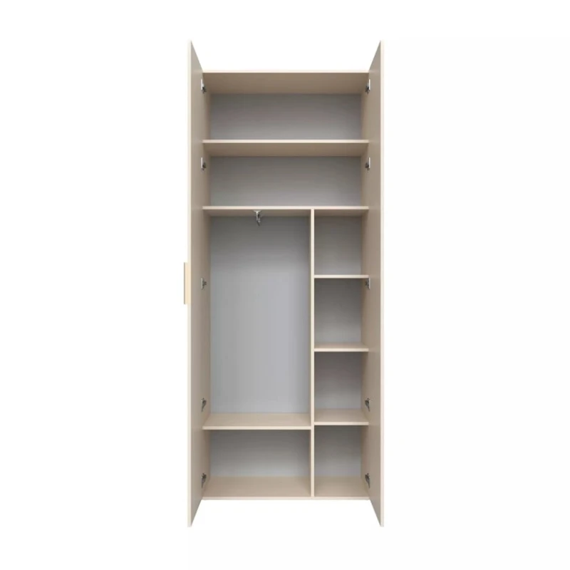 Шкаф Art Mebel Art-60-23, ЛДСП, кремовый, 50x60x210 см