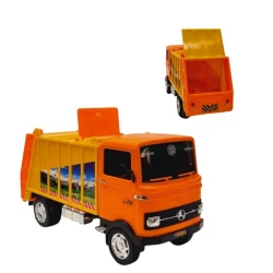 Мусоровоз Kahnsport-0145, пластик, оранжевый