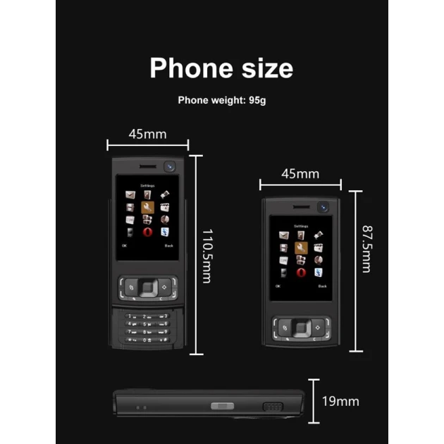 Мобильный телефон Servo N95 Pro Gold Мобильный телефон Servo N95 Pro Gold