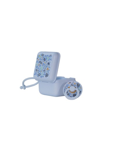 Əmziklər üçün qutu BIBS Liberty Chamomile Lawn, polipropilen/silikon