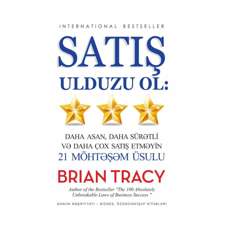 Книга Qanun Nəşriyyatı Satış ulduzu ol, автор Brian Tracy