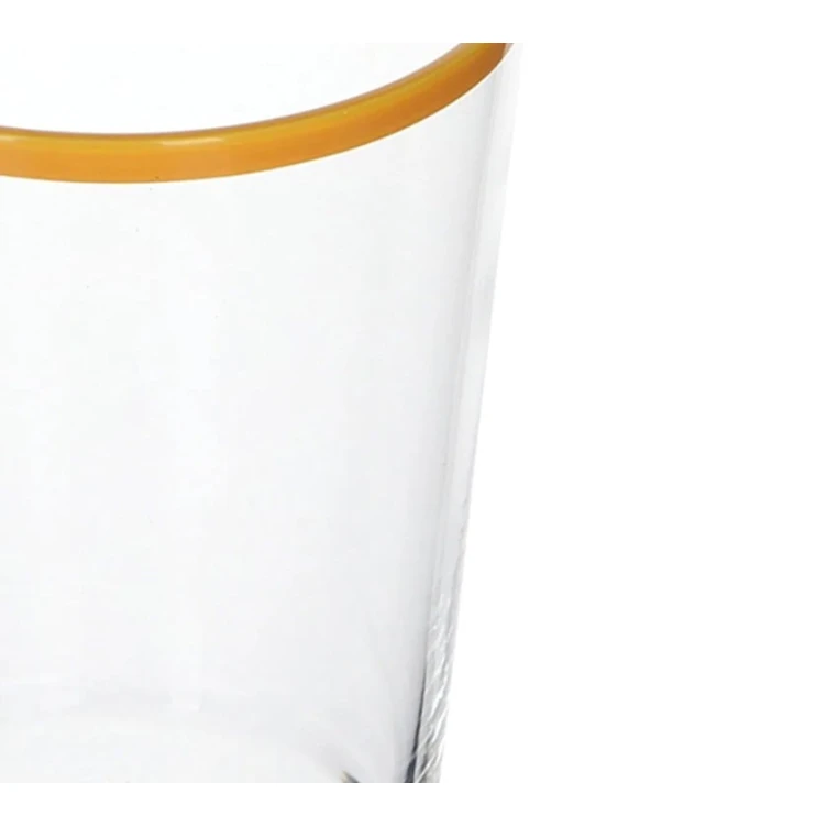 Стакан Porland Yellow Line 04FIA002456, 510 мл, прозрачный