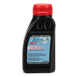 Тормозная жидкость Alpine Brake Fluid DOT 4, 250 мл