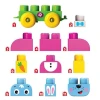 Зайчик-конструктор Азбукварик Talky Blocks кнопочка, 11 деталей