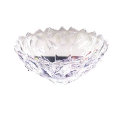 Сахарница Yujing Glass Ware YJP-7041-2, стекло, прозрачный