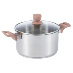 Кастрюля Werner Eletto, 22 см, 4.5 л, нержавеющая сталь, серебристая Кастрюля Werner Eletto, 22 см, 4.5 л, нержавеющая сталь, серебристая