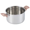 Кастрюля Werner Eletto, 22 см, 4.5 л, нержавеющая сталь, серебристая Кастрюля Werner Eletto, 22 см, 4.5 л, нержавеющая сталь, серебристая