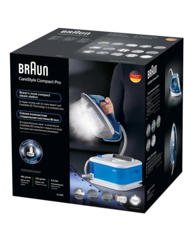 Buxar generatorlu ütü Braun CareStyle Compact Pro IS2565BL
