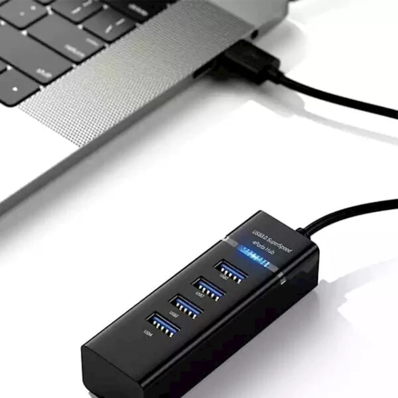 USB хаб 4 port Super Speed USB 3.0 Black USB хаб 4 port Super Speed USB 3.0 Black