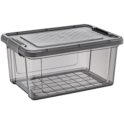 Контейнер для хранения Hobby life 021265, 16 л, серый
