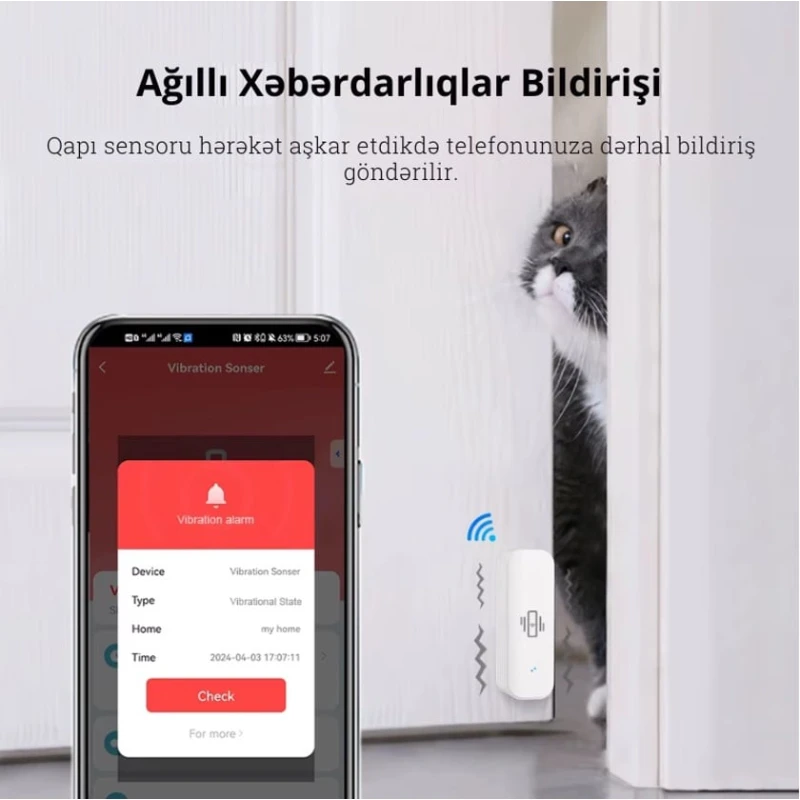 Сенсор вибрации EMASTIFF TYSH-AW40 Сенсор вибрации EMASTIFF TYSH-AW40