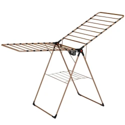 Сушилка для белья Harbinger Novaluxe MM033, 20 м, алюминий/пластик, коричневая