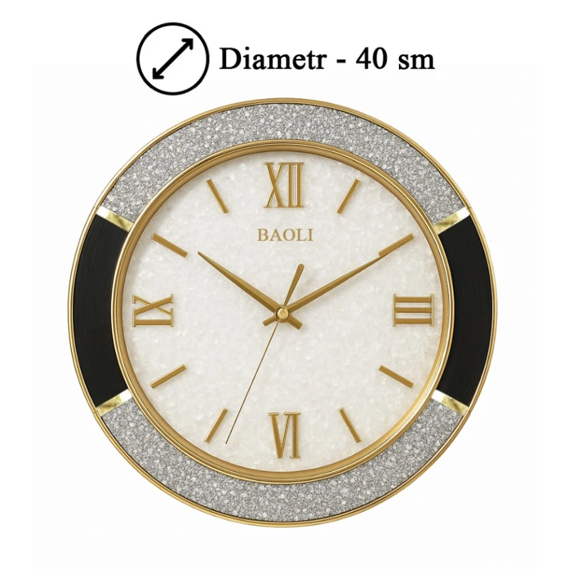 Настенные часы Baoli Pearl, 40 см Настенные часы Baoli Pearl, 40 см