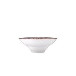 Dərin boşqab Wilmax Splash WL-667622/A, dairə, 800 ml, diametr 20 sm, farfor, yasəməni/ağ