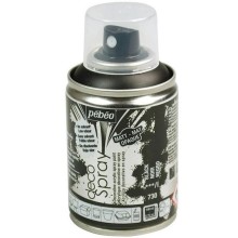 Akril sprey-boya Pebeo Decospray Black mat, qara, 100 ml