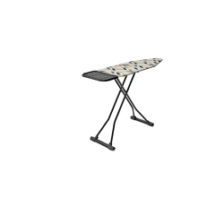 Ütü masası Perilla Adriana Antrasit, 112×45 sm, qara/rəngbərəng