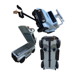 Diyirlənən maşın BJT-918M, mavi