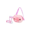 Устройство для мыльных пузырей Miniso Animal Series Camera Bubble Machine (Piggy), розовый