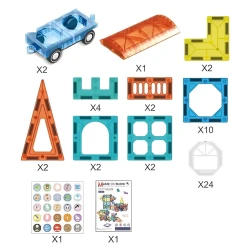 Магнитный конструктор Magnetic Block, 51 шт Магнитный конструктор Magnetic Block, 51 шт