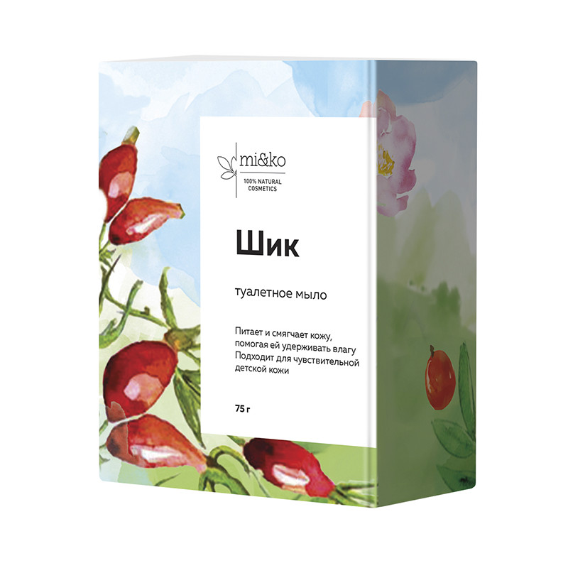 Туалетное мыло Mi&Ko Шик, без эфирных масел, 75 г Туалетное мыло Mi&Ko Шик, без эфирных масел, 75 г