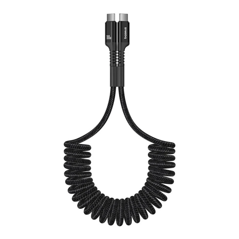 Кабель USB Baseus Fish-Eye 100W Type-C to Type-C Black Кабель USB Baseus Fish-Eye 100W Type-C to Type-C Black