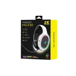 Наушники-гарнитура 2E Gaming Headset HG330 7.1 White