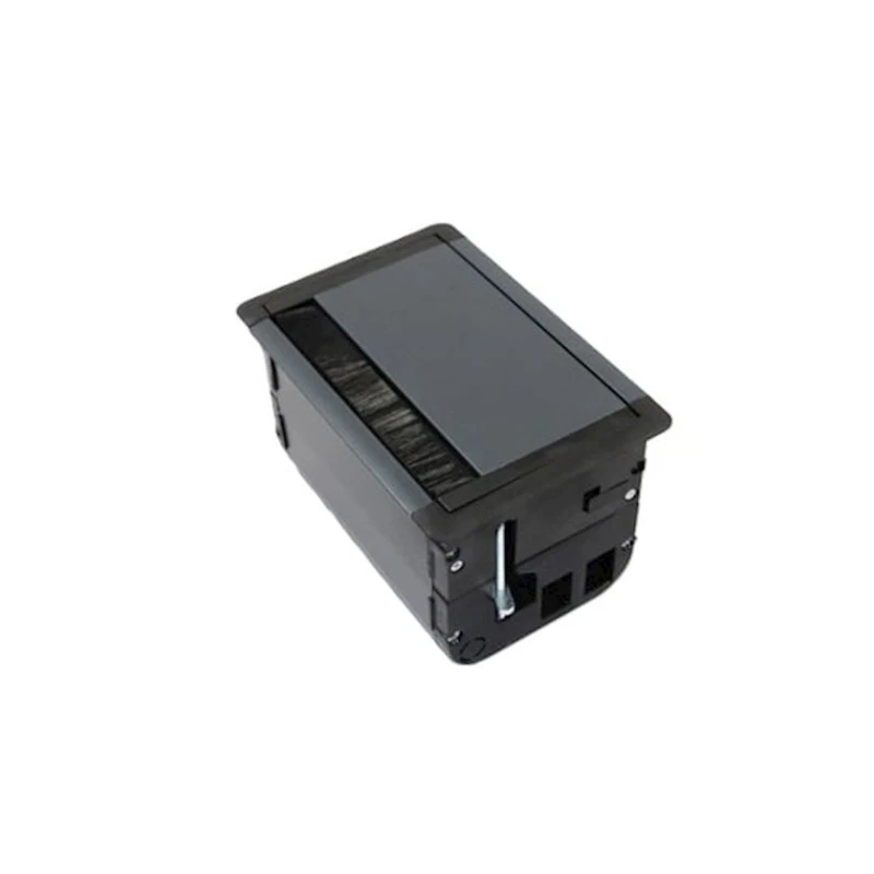 Выдвижной лючок для розеток Nead 3205-S, на 5 модулей Выдвижной лючок для розеток Nead 3205-S, на 5 модулей