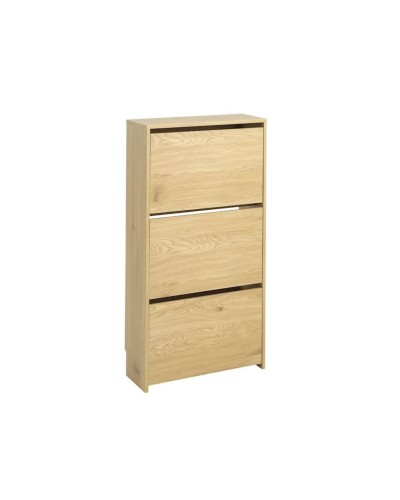 Ayaqqabılar üçün tumba JYSK BAKHUSE, 65x124x25 sm, melamin, qəhvəyi