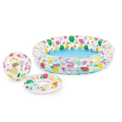 Детский бассейн Intex 59460 3в1, 122x25 см, разноцветный