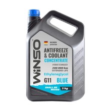 Antifriz Winso Antifreeze & Coolant Concentrate Blue G11, 5 l