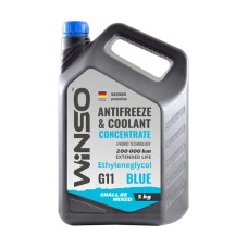 Antifriz Winso Antifreeze & Coolant Concentrate Blue G11, 5 l