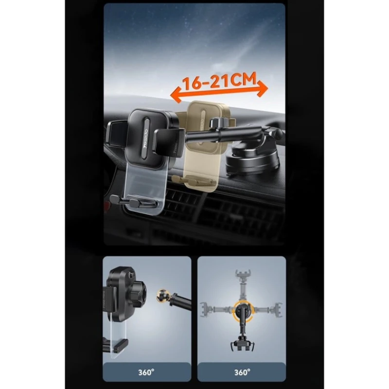 Автомобильный держатель для телефона Yesido C261 for 4.7 Автомобильный держатель для телефона Yesido C261 for 4.7