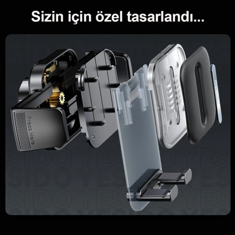 Автомобильный держатель для телефона Yesido C261 for 4.7 Автомобильный держатель для телефона Yesido C261 for 4.7