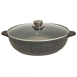 Сотейник Chaynikov, 26 см, гранит, черный
