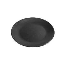 Тарелка Porland Seasons фарфор, черная, 20 см