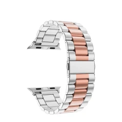 Ремешок Greatcase для Apple Watch 38/40/41/42/44/45/49 mm Silver Rose Gold