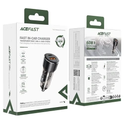 Avtomobil üçün şarj cihazı Acefast B12 60W