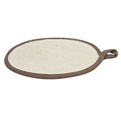 Мочалка-мешочек For Your Beauty, Люфа, бежевая