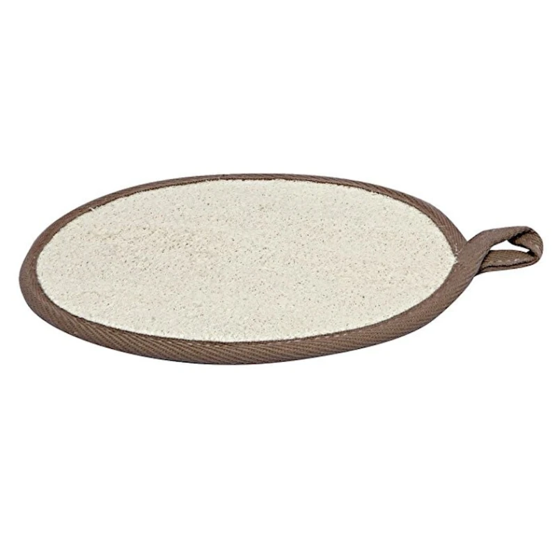 Мочалка-мешочек For Your Beauty, Люфа, бежевая