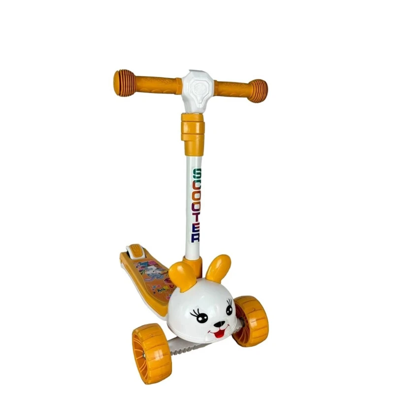 Детский самокат SKTQ20A, оранжевый/белый Детский самокат SKTQ20A, оранжевый/белый