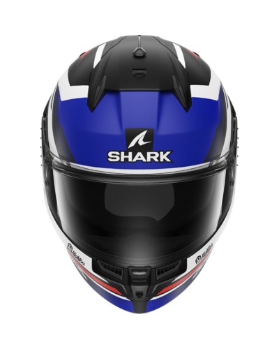 Motosikl dəbilqəsi D-Skwal 3 Firstlap Mat Black-Blue-Red, ölçü XXL