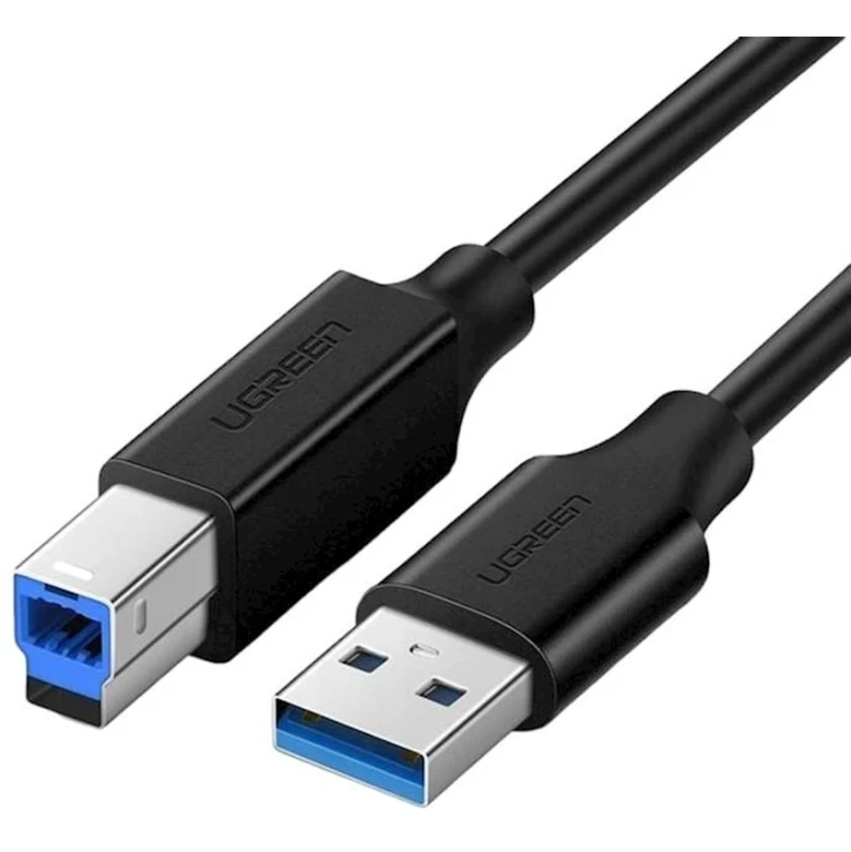 Кабель для принтера Ugreen US210 USB-A 3.0 to USB-B, 2 м Кабель для принтера Ugreen US210 USB-A 3.0 to USB-B, 2 м