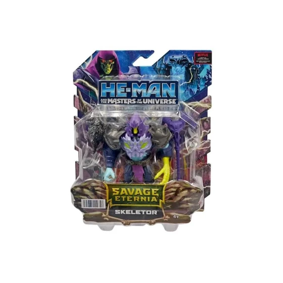 Фигурка Mattel He-Man and the Masters of the Universe Action Figure Savage Eternia Skeletor HLF52, 14 см, товар в ассортименте Фигурка Mattel He-Man and the Masters of the Universe Action Figure Savage Eternia Skeletor HLF52, 14 см, товар в ассортименте