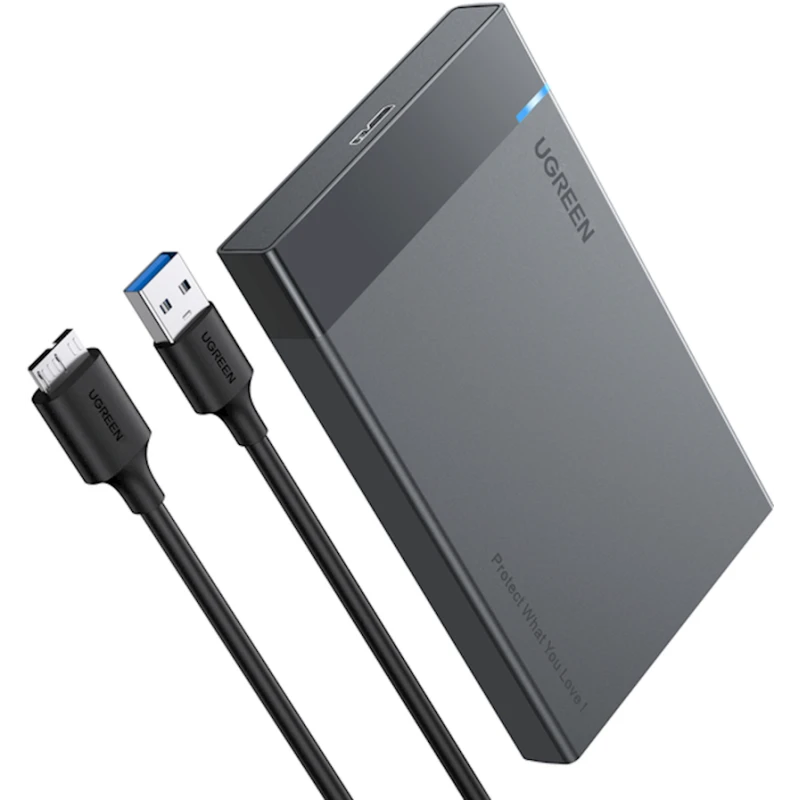 Sərt disk üçün korpus Ugreen US221 (60735) 2.5-inch 6 GB SATA