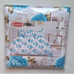 Комплект постельного белья MM Tekstil MM-143, пододеяльник 200x220 см, простыня 200x220 см, наволочки 50x70 см 2 шт, двуспальный, хлопок